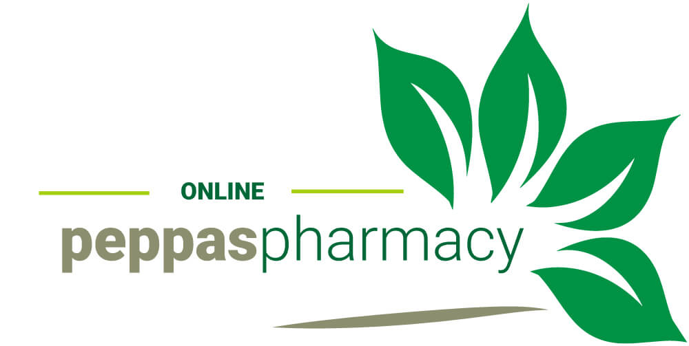 Λογότυπο του peppaspharmacy, του οποίου "συνέχεια" αποτελεί το pharmacy2you.