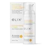 Η Genomed Elix cream 50ml, με ετικέτα στα ελληνικά και στα αγγλικά, είναι μια αναζωογονητική κρέμα προσώπου και σώματος. Έρχεται σε μπουκάλι με κουτί.