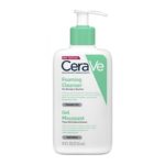 CeraVe Foaming Cleanser Gel 236 ml, με πράσινη αντλία, κατάλληλο για κανονικές έως λιπαρές επιδερμίδες και χωρίς άρωμα.