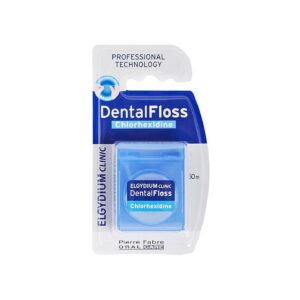 Το Elgydium Dental Floss Chlorhexidine 50 m, με επαγγελματική τεχνολογία, εξασφαλίζει ανώτερη στοματική υγιεινή.