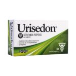 Box of Uni-Pharma Urisedon Serenoa Repens 320 mg, 30 μαλακές κάψουλες. Το κείμενο είναι στα ελληνικά και στο κουτί αναγράφεται η μάρκα "UNI-PHARMA".