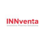 Λογότυπο INNventa με το tagline "Inventive Pharma Solutions" σε λευκό φόντο.