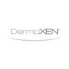 Λογότυπο Dermoxen με γκρι κείμενο Dermoxen και μια απλή καμπυλωτή γραμμή από κάτω.