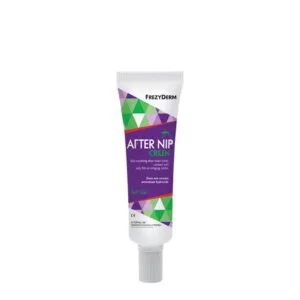 Σωληνάριο Frezyderm Crilen After Nip 30 ml, ιδανικό για καταπραϋντικό δέρμα μετά από τσιμπήματα εντόμων. Διαθέτει λευκό καπάκι και πολύχρωμη ετικέτα.