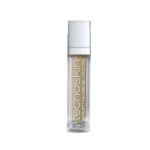 Tecnoskin Myolift Volumizing Lip Gloss 6ml σε σαμπάνια, σε διάφανο σωληνάριο με ασημί καπάκι, σε λευκό φόντο.