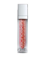 Το Tecnoskin Myolift Volumizing Lip Gloss 6ml σε Coral Chic διατίθεται σε διάφανο μπουκάλι με ασημί καπάκι και ροζ κείμενο ετικέτας.