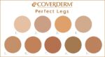 Coverderm Perfect Legs Waterproof SPF16 50ml Εννέα σκιασμένοι κύκλοι με την ένδειξη 1-9 δείχνουν τις επιλογές τόνου δέρματος, από ανοιχτό έως σκούρο, για το Coverderm Perfect Legs Waterproof SPF16 50ml. Αυτή η φόρμουλα παρέχει άψογα, προστατευμένα πόδια σε οποιαδήποτε κατάσταση.