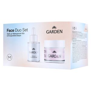 Garden Face Duo Set Anti-Wrinkle Cream Face & Eyes 50 ml + Hyaluronic Acid Serum Face & Eyes 30 ml