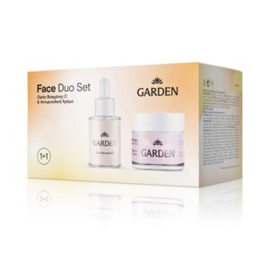 Garden Face Duo Set Anti-Wrinkle Cream Face & Eyes 50 ml + Vitamin C Serum 30 ml