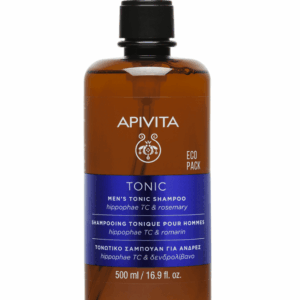 Apivita Hair Care Shampoo Men's Tonic Hippophae TC & Rosemary Eco Pack 500 ml