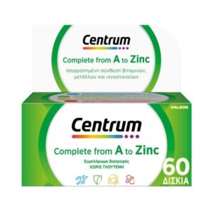 Centrum A to Zinc 30 tabs