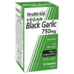Health Aid Black Garlic 750mg 30 caps