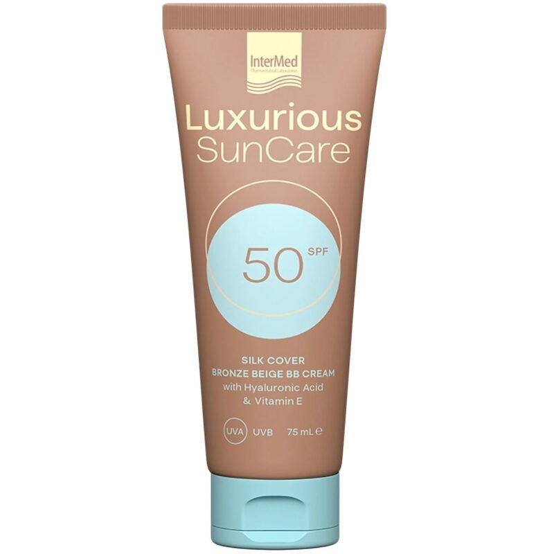 Intermed Luxurious SunCare SPF50 Silk Cover Bronze Beige BB Cream 75ml