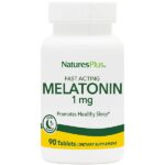 Nature's Plus Melatonin 1 mg Fast Acting 90 tabs