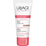Uriage Roseliane CC cream SPF30 40 ml Η Uriage Roseliane CC cream SPF30, 40 ml, για ευαίσθητες, επιρρεπείς στο ερυθρό χρώμα επιδερμίδες, διατίθεται σε κομψή λευκή και ροζ συσκευασία.