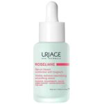 Uriage Roseliane Visible Redness-Neutralizing Smoothing Serum 30 ml Ένα μπουκαλάκι 30 ml Uriage Roseliane Visible Redness-Neutralizing Smoothing Serum, σχεδιασμένο για να απαλύνει και να καταπραΰνει την ευαίσθητη επιδερμίδα.